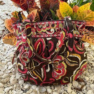 Retired Vera Bradley Puccini Morgan Handbag Tote